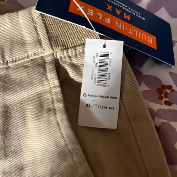 Boys (XL 14/16) Old Navy Slim Taper Flex Max Khaki School Pants. $15 - Picture 8 of 8